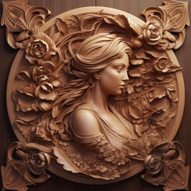 Patterns and decorations stl gorgeous 2 3d model